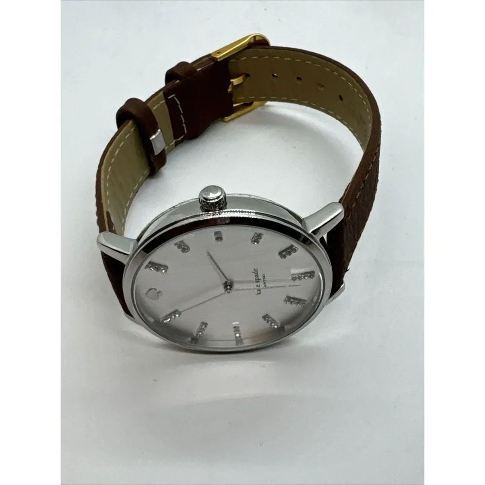 Kate Spade New York 0095 Women's Brown Leather Analog Dial Quartz Watch JNA279